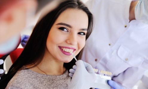 Patient sharing perfected smile after gum recontouring